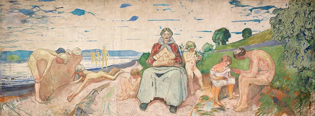 The Scientists, Alma Mater in Detail Edvard Munch